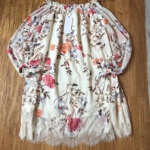 Lush off shoulder dress